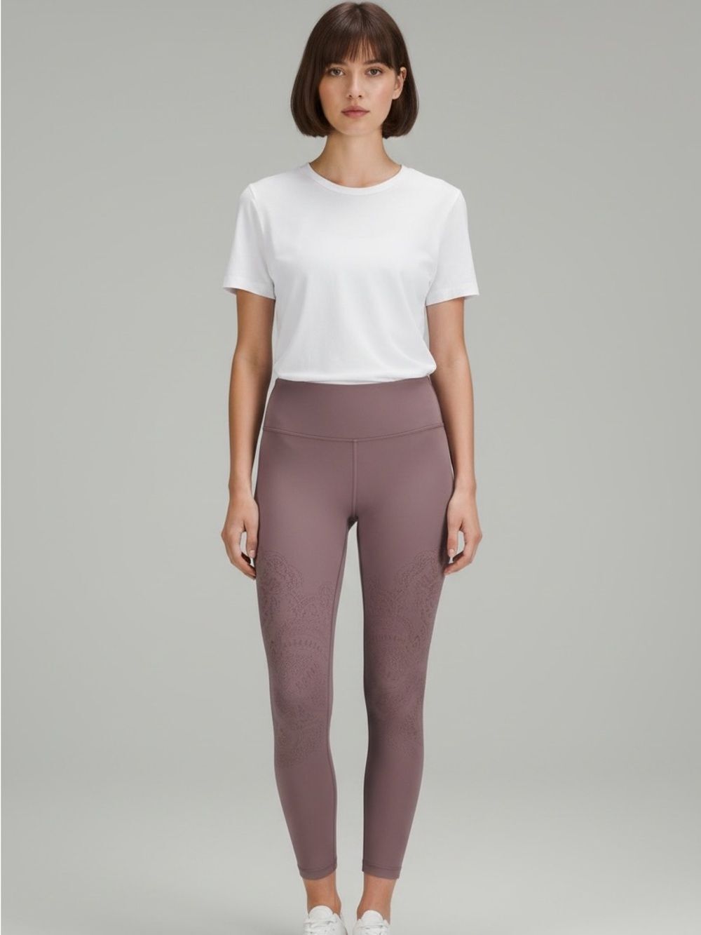 lululemon athletica Mauve Pink Leggings